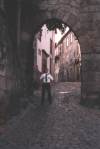 Archway in the old city of Guarda